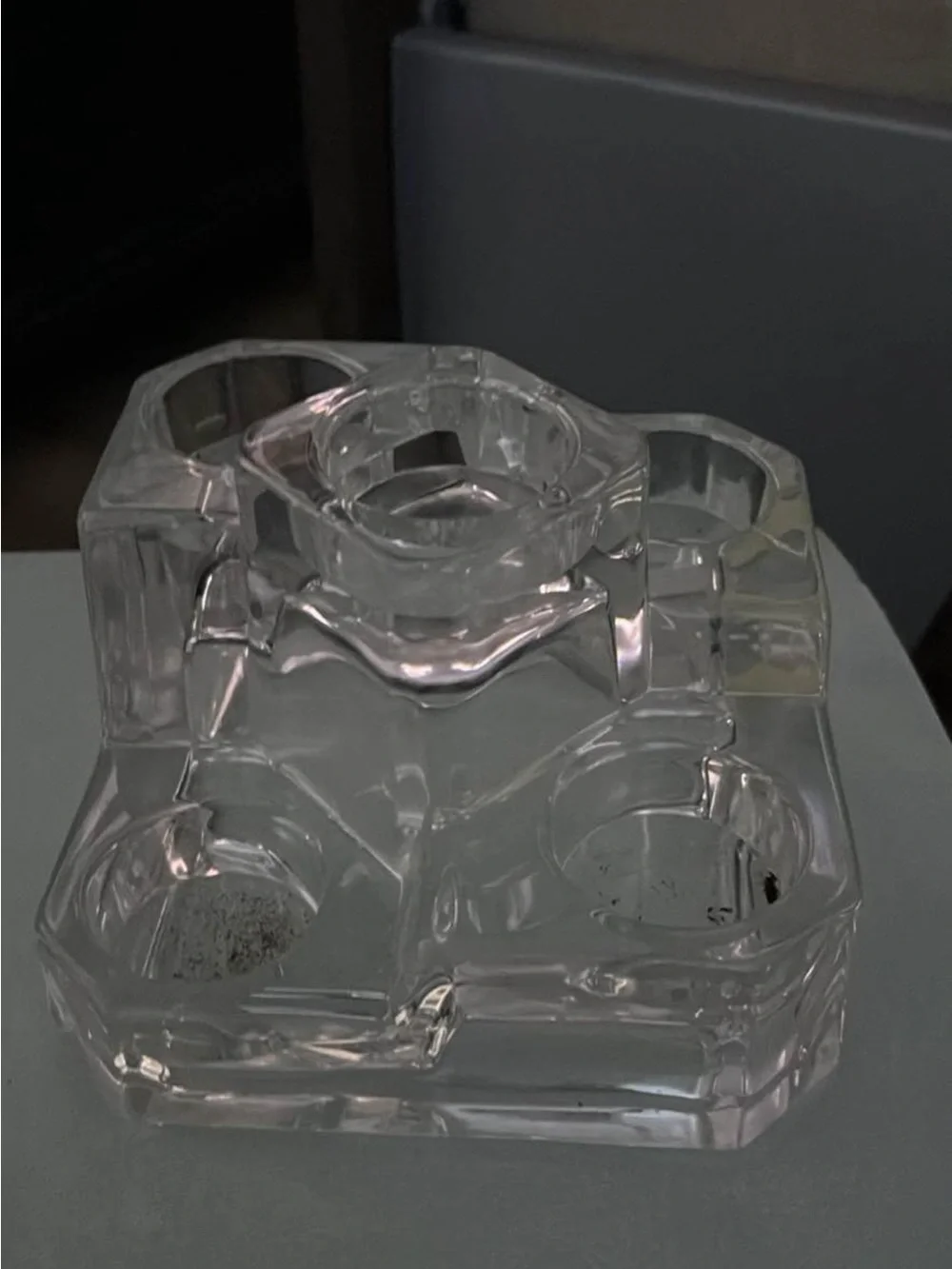 PartyLite Clear Multi-Votive Glass Candle Holder